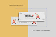 Email Signature Mockup, a Wearable Device Mockup by graphicpages (Thumbnail 4 of 11)