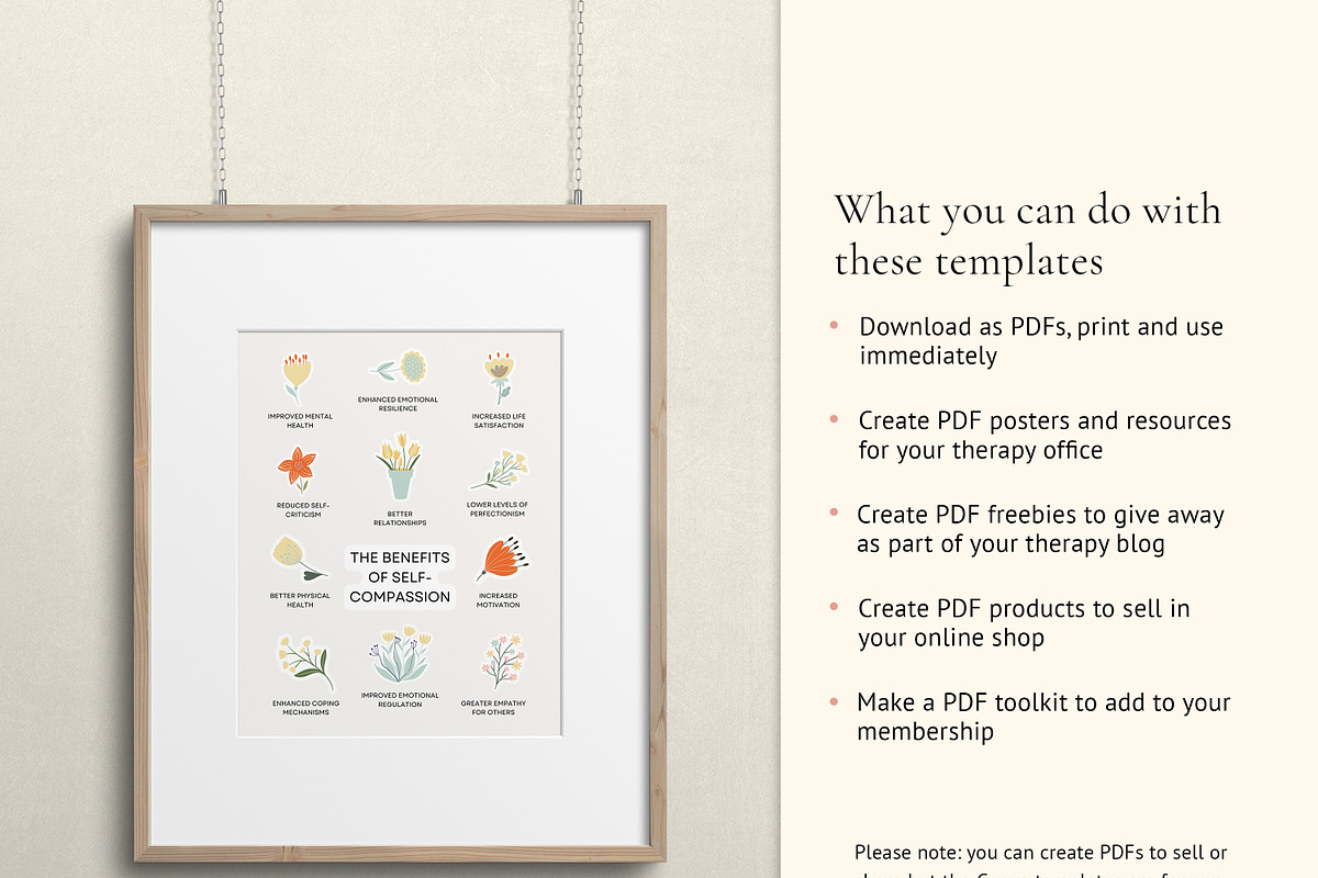 Therapy Tools Canva Template Bundle, a Templates & Theme by Miri Campbell (Photo 3 of 9)