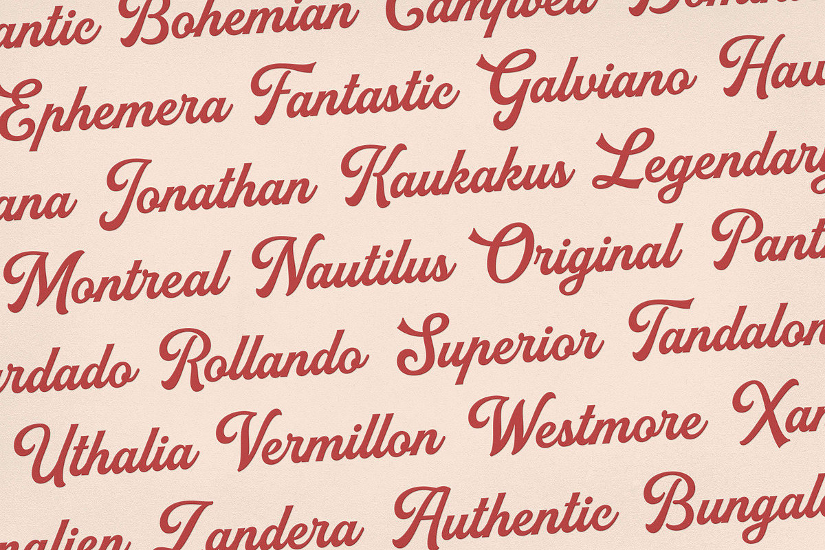 Rallington - Font Collection preview 2