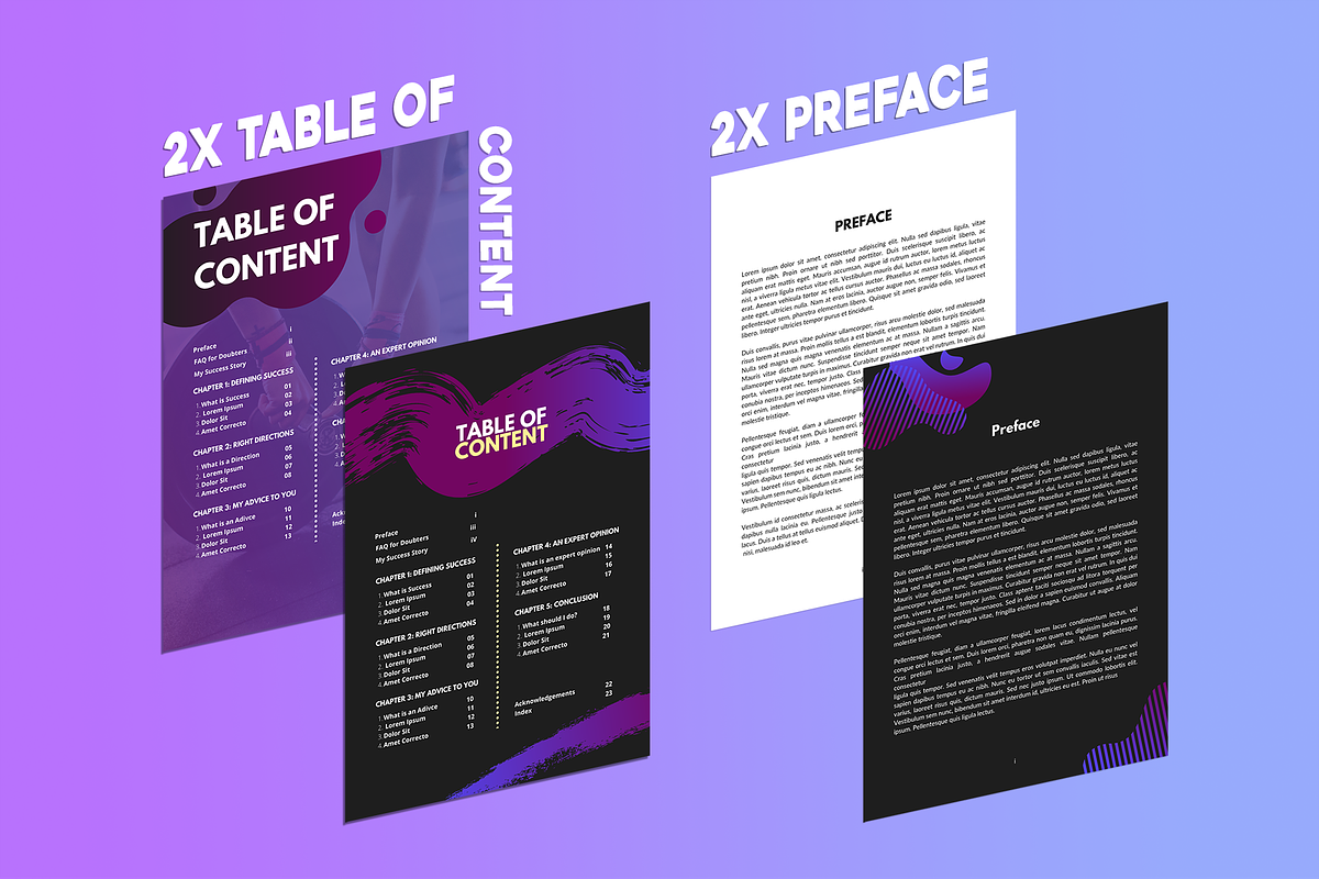 Canva Bold Ebook Template, a Templates & Theme by ZohairKhanLtd (Photo 5 of 9)