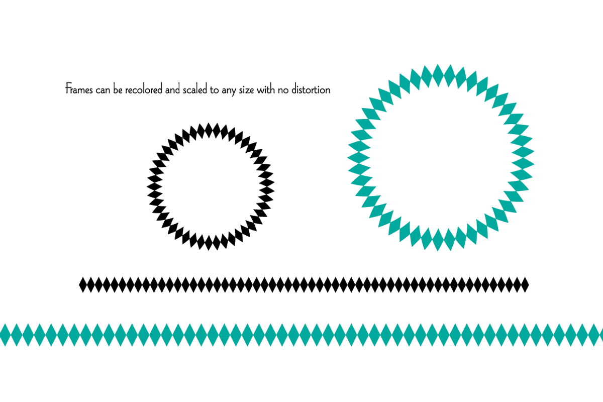 Diamond Pattern Frames preview 8