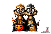 Halloween Meerkat Sublimation PNG, a Graphic by Clipart Bloom (Thumbnail 7 of 11)