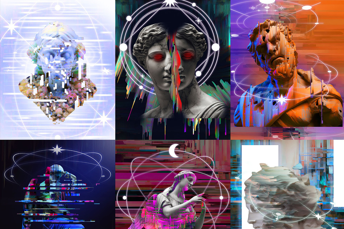 GLITCH SCULPTURES COLLECTION, an Object Graphic by Natali Batu (Photo 10 of 20)
