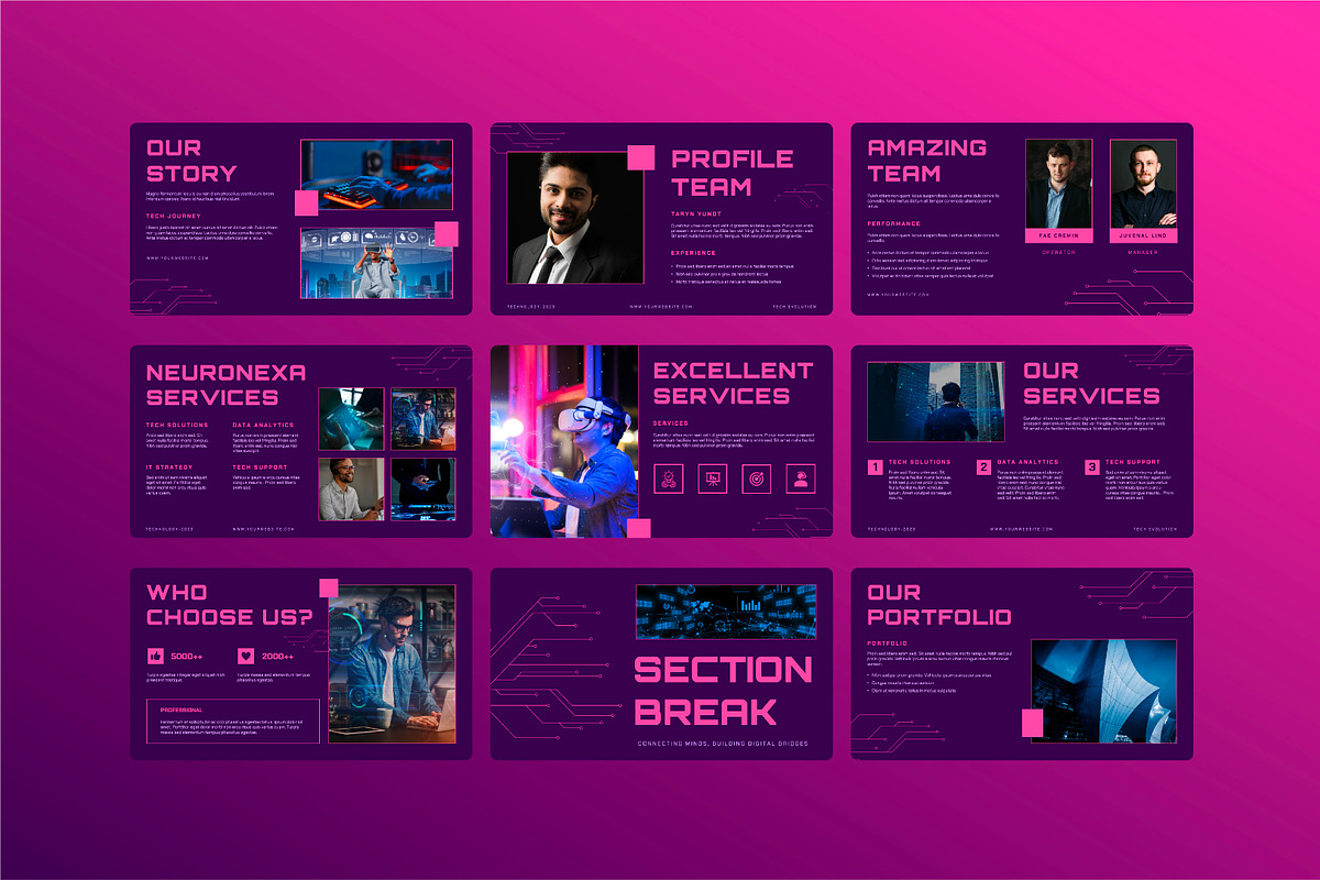 AI Technology Keynote Presentation, a Presentation Template by Kren Studio (Photo 7 of 8)
