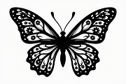Flying Butterfly Vector Silhouette, an Illustration by Amazin_art (Thumbnail 19 of 21)