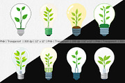 Plant Bulb Clipart, a Graphic by Artnoy (Thumbnail 2 of 5)