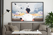 People looking at sky in nature set, a Person Illustration by Good Studio (Thumbnail 8 of 13)