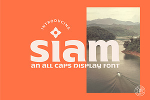 Siam - An All Caps Display Font