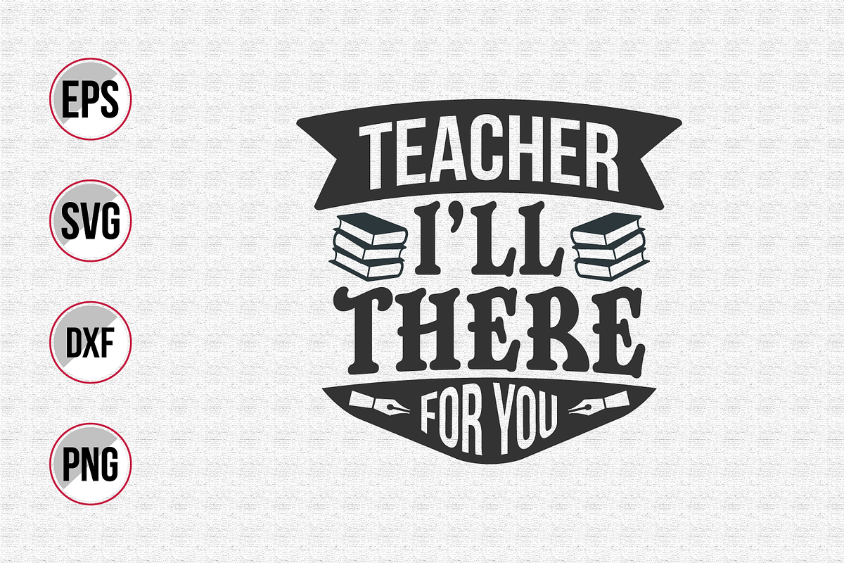 Teacher typographic svg bundle., a Graphic by Uniquesvg99 (Photo 9 of 18)