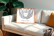 Holding Hands Heart Lovers Couple, a Person Illustration by EkaterinaViArt (Thumbnail 3 of 5)