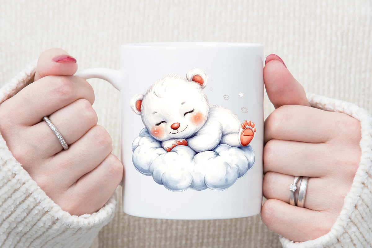 Cute Sleeping Animals Clipart, an Illustration by Sublimation Artist (Photo 5 of 6)