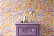 Summer Ditsy Flowers, a Wallpaper Graphic by MalyskaStudio (Thumbnail 4 of 9)