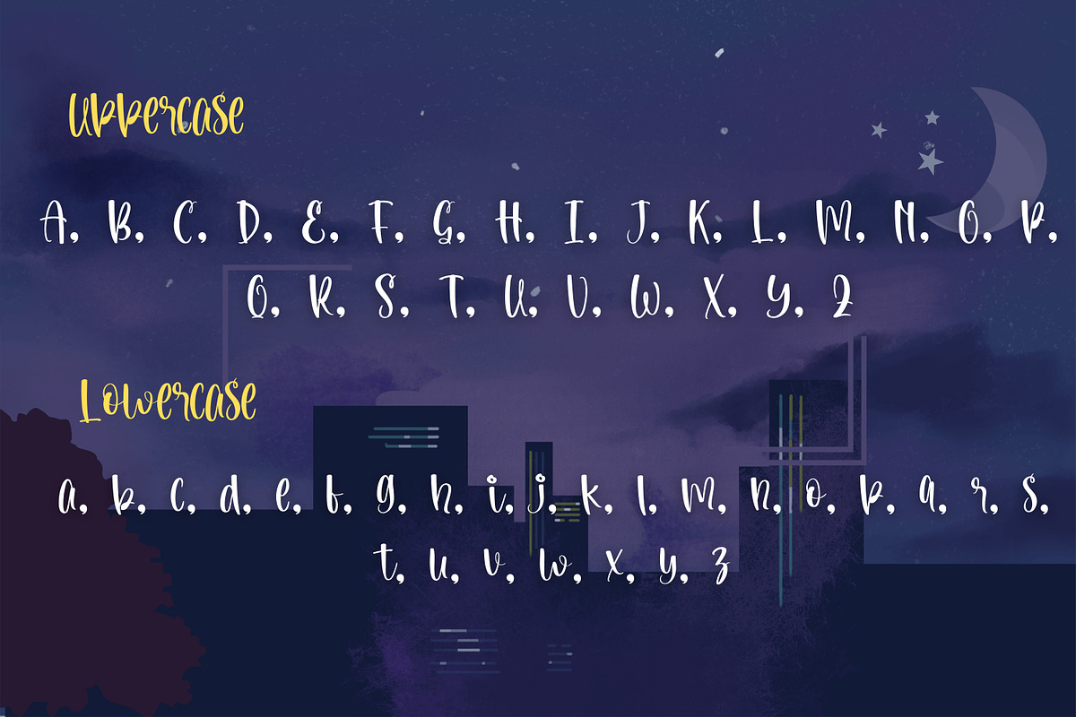 Felix Sterling: Stylish Handwritten, a Handwritten Font by PaperMoon (Photo 6 of 7)