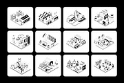 250 Modern Ecosystem Illustrations, a Technology Illustration by Brickclay (Thumbnail 10 of 16)