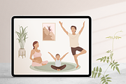 Family Yoga 2 Illustration Set, a Sport Illustration by Irena Art (Thumbnail 3 of 14)