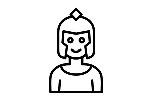 Spartan Line Icon, an Icon by Pexelpy