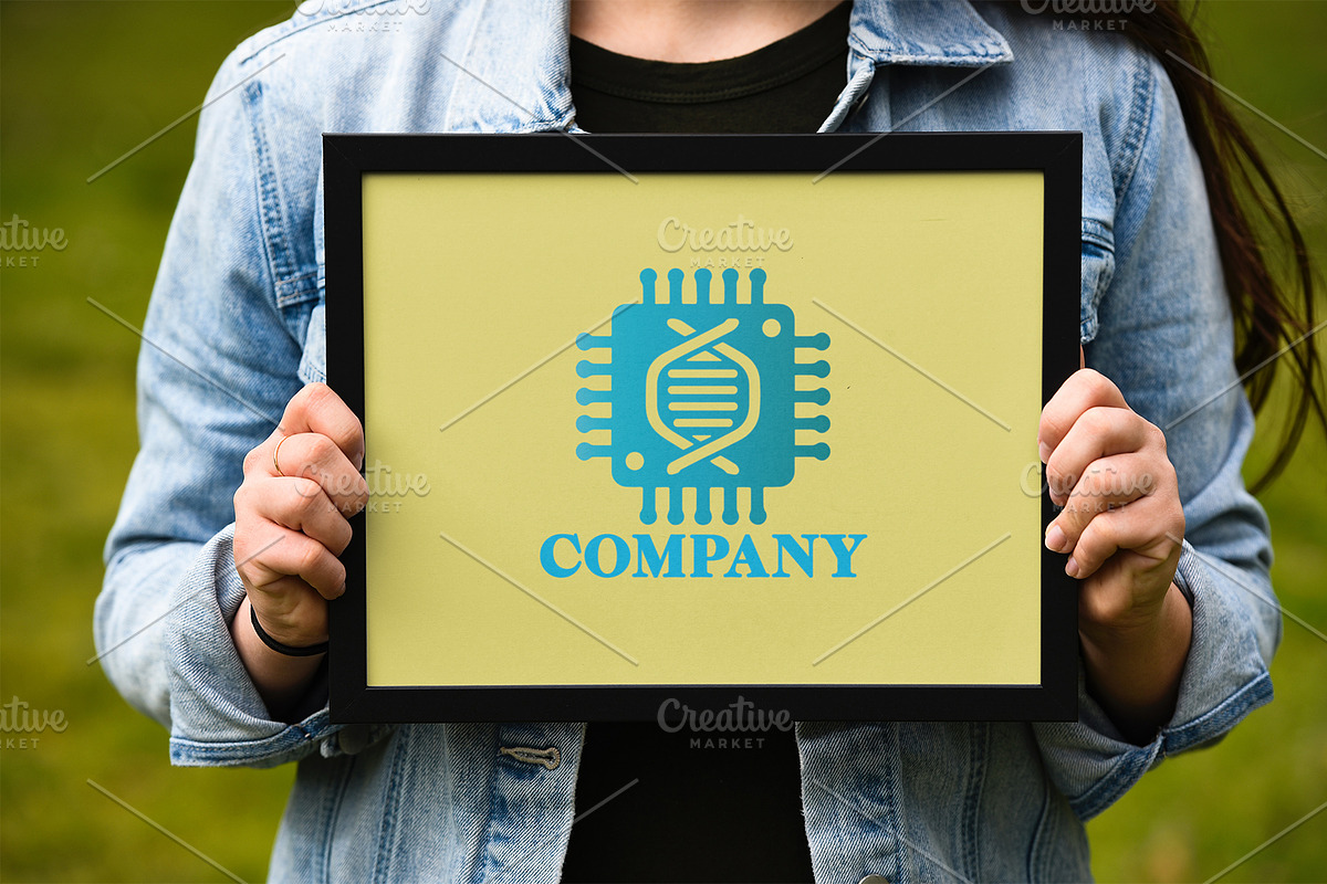 Chip DNA Logo, a Branding & Logo Template by Vectorium Studio (Photo 2 of 3)