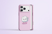 High Quality iPhone 17 Case Mockup, an iPhone Mockup by RamStudio2 (Thumbnail 10 of 14)