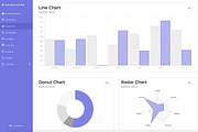 Bootstrap 4 Admin Dashboard Template, a Bootstrap Template by Medialoot (Thumbnail 4 of 10)