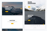 Folex — Photography PSD Template, a Websites & App Template by artemmashirov (Thumbnail 1 of 4)
