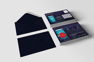 Mobile Apps Promotion PostCard