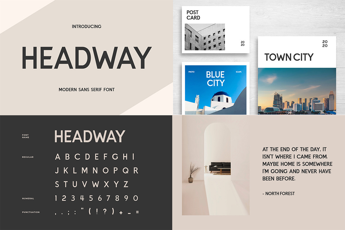 Modern Elegant Font Bundle