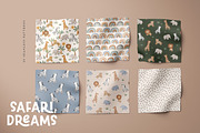 Safari Dreams – Kids Safari Seamless, a Pattern Graphic by Point and Poem (Thumbnail 4 of 14)