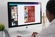 Four Page Media Kit in Pink, a Templates & Theme by ProductiveandFree (Thumbnail 10 of 13)