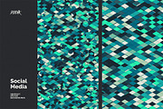 Social Media Vector Backgrounds V 02, a Background Graphic by dvtchk (Thumbnail 10 of 10)