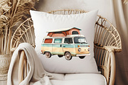 Kawaii Camping Clipart, an Illustration by Pixels.Craft (Thumbnail 4 of 7)