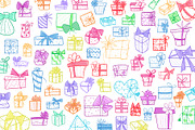 Doodle Gifts, a Background Graphic by Brickclay (Thumbnail 5 of 5)
