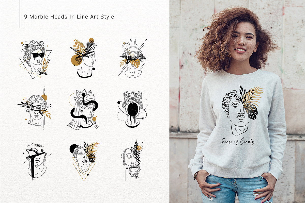 Antica. Aesthetic Logos Generator, a Branding & Logo Template by Cosmic Store (Photo 4 of 16)