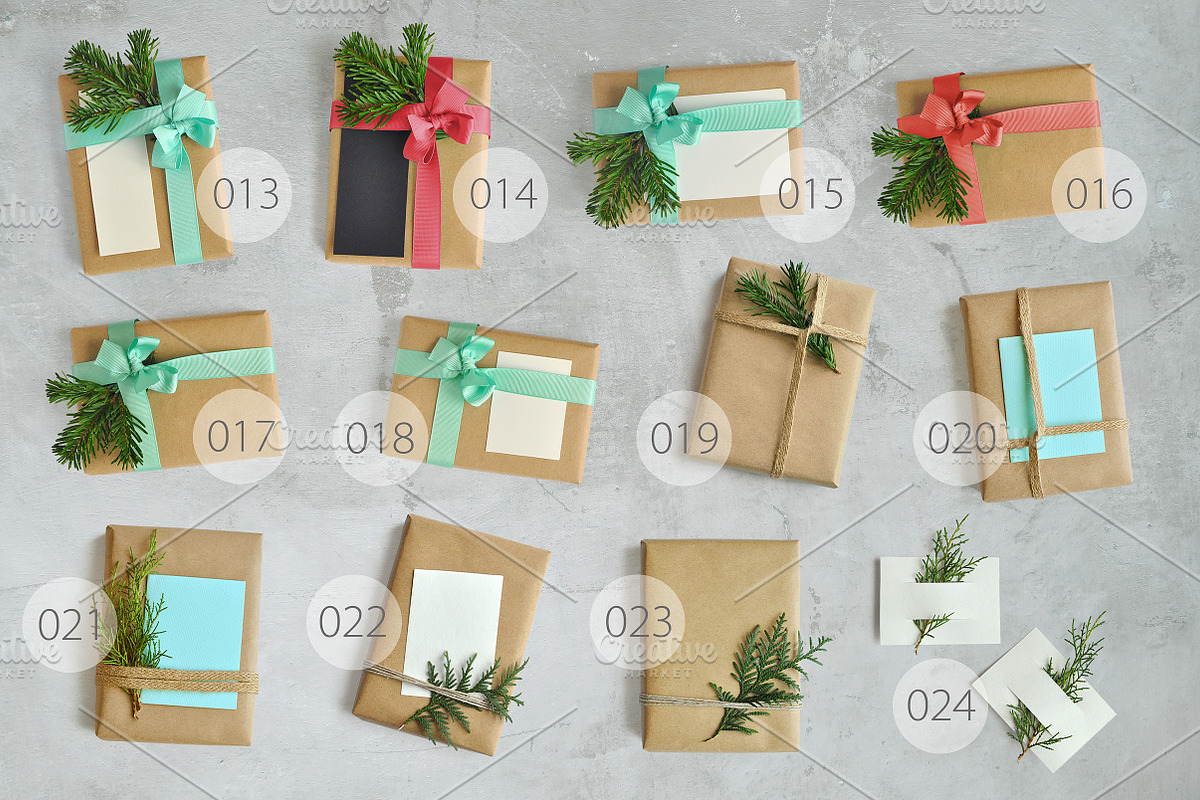 HOLIDAYS BOXES | Scene Creator, a Packaging Mockup by bariskina (Photo 4 of 6)