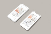 Phone Screen Clay Mockup, an iPhone Mockup by mahremdesign (Thumbnail 11 of 11)