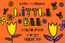 Little Bee Color Font