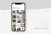CRAFT Instagram content templates, a Social Media Template by Kristina Dubnovitskaya (Thumbnail 2 of 5)