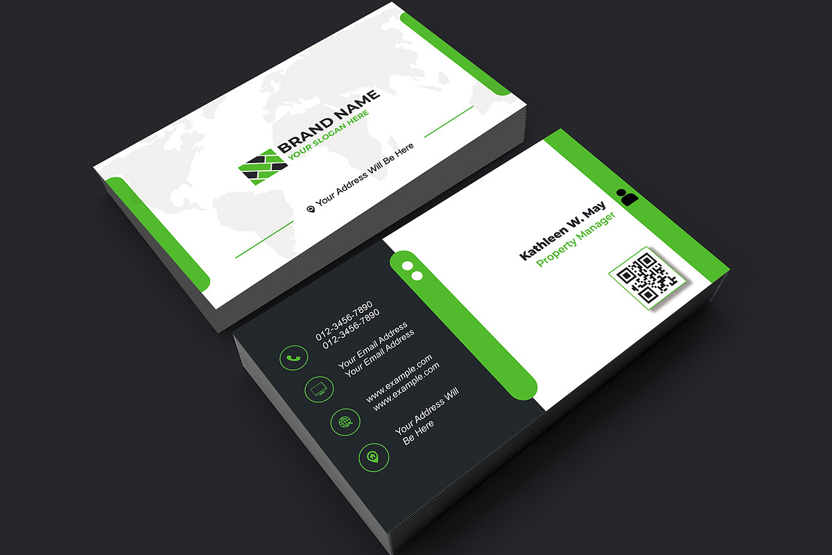 Minimal Realtor Card Template preview 5