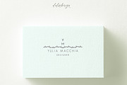 6 Elegant Business Cards-Bundle, a Business Card Template by iloladesign (Thumbnail 8 of 13)