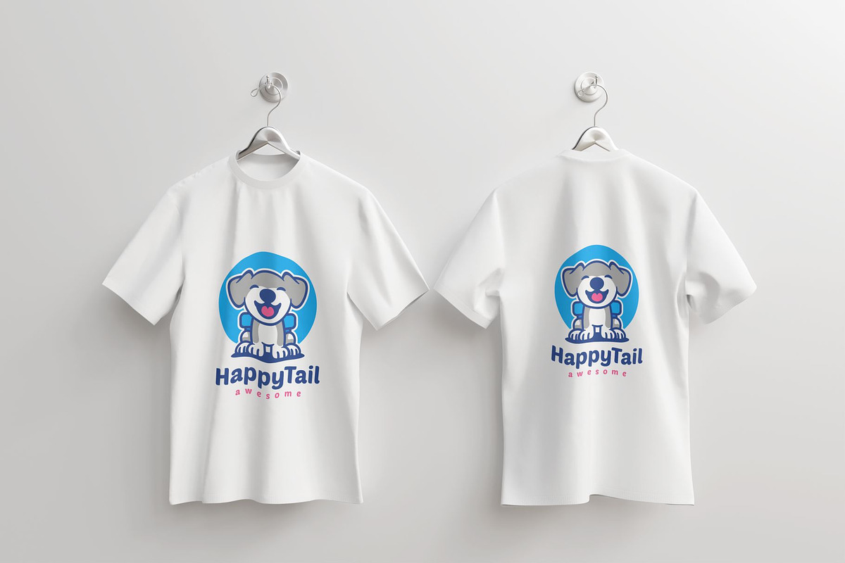 Cheerful Dog Mascot Logo Design, a Branding & Logo Template by Artnivora.Std (Photo 2 of 3)