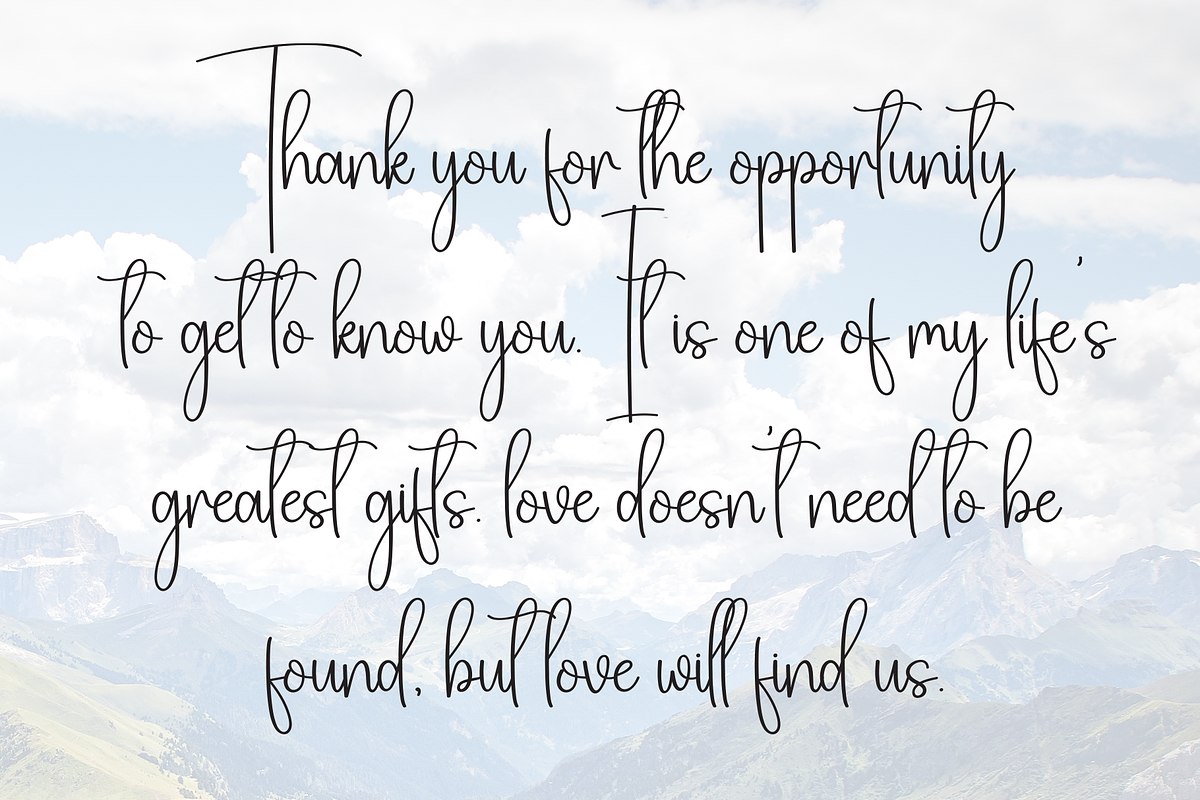 Someday | Script Font, a Handwritten Font by Scratchones (Photo 3 of 9)