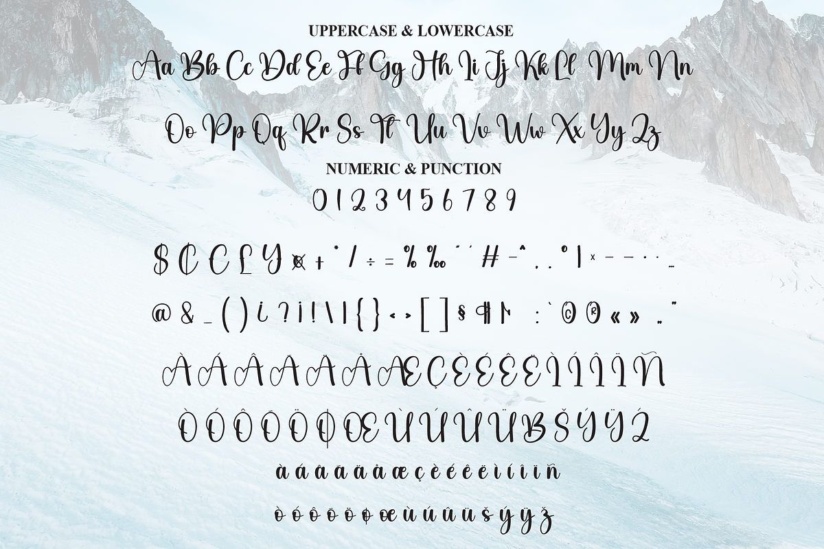 Highland | Script Font, a Handwritten Font by Scratchones (Photo 7 of 9)