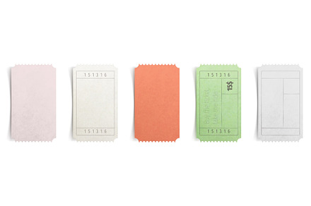 Travel or cinema ticket mockup., an Object Illustration by art PVP - market