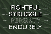 Darbots Rounded 3D, a Sans Serif Font by Craft Supply Co. (Thumbnail 4 of 8)