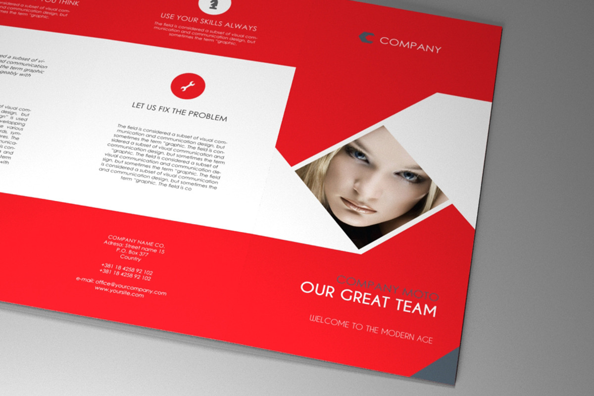 Trifold Indesign Brochure Fancy, a Brochure Template by RudanStudio (Photo 4 of 8)