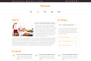 Orange Restaurant PSD Template, a Websites & App Template by WebbyTemplates (Thumbnail 3 of 7)