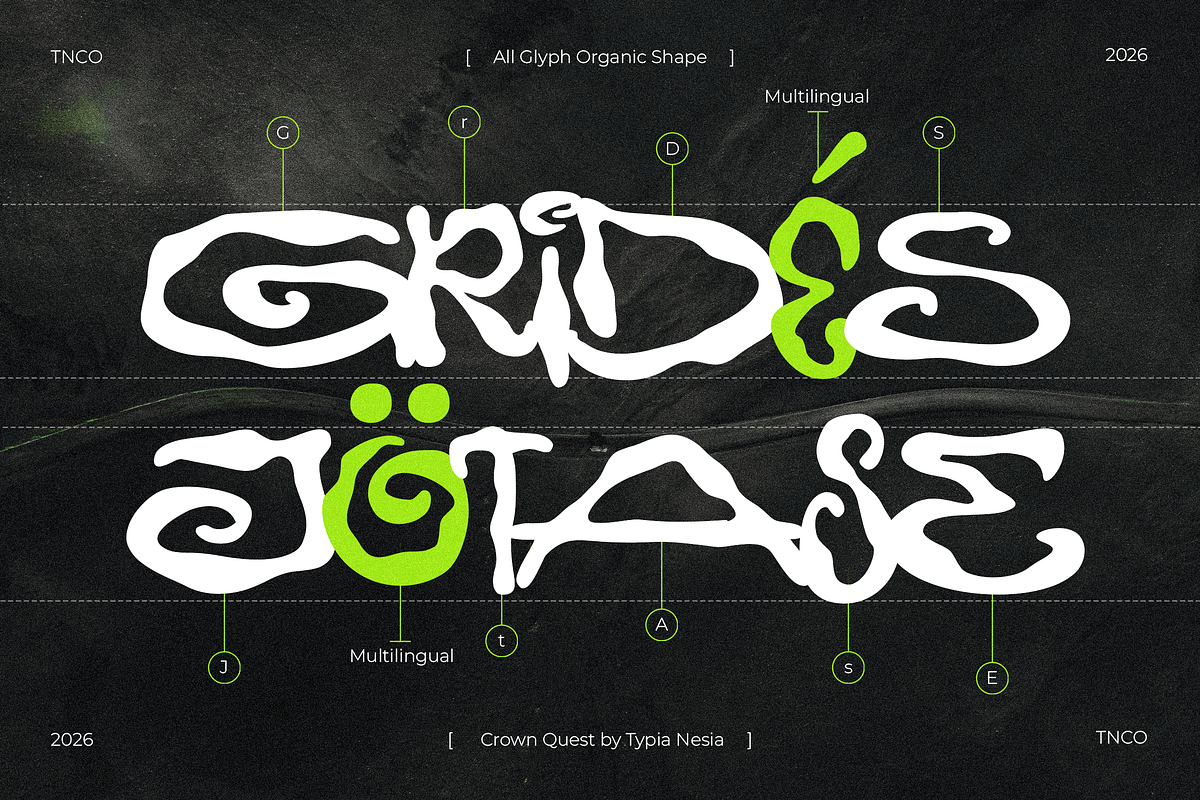 Crown Quest, a Handwritten Font by Typia Nesia (Photo 2 of 10)
