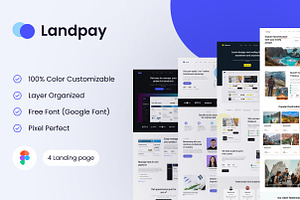 Landpay - Landing Page UI-Kit