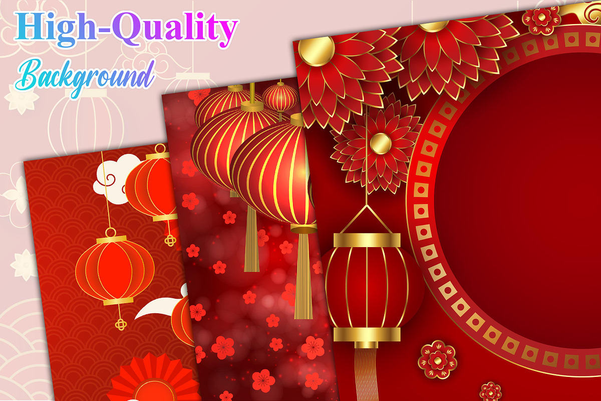 Chinese New Year Background, a Background Graphic by Digital Studio (Photo 8 of 8)