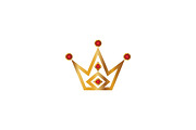 20 Logo Crown Templates Bundle, a Branding & Logo Template by Friendesigns (Thumbnail 16 of 21)