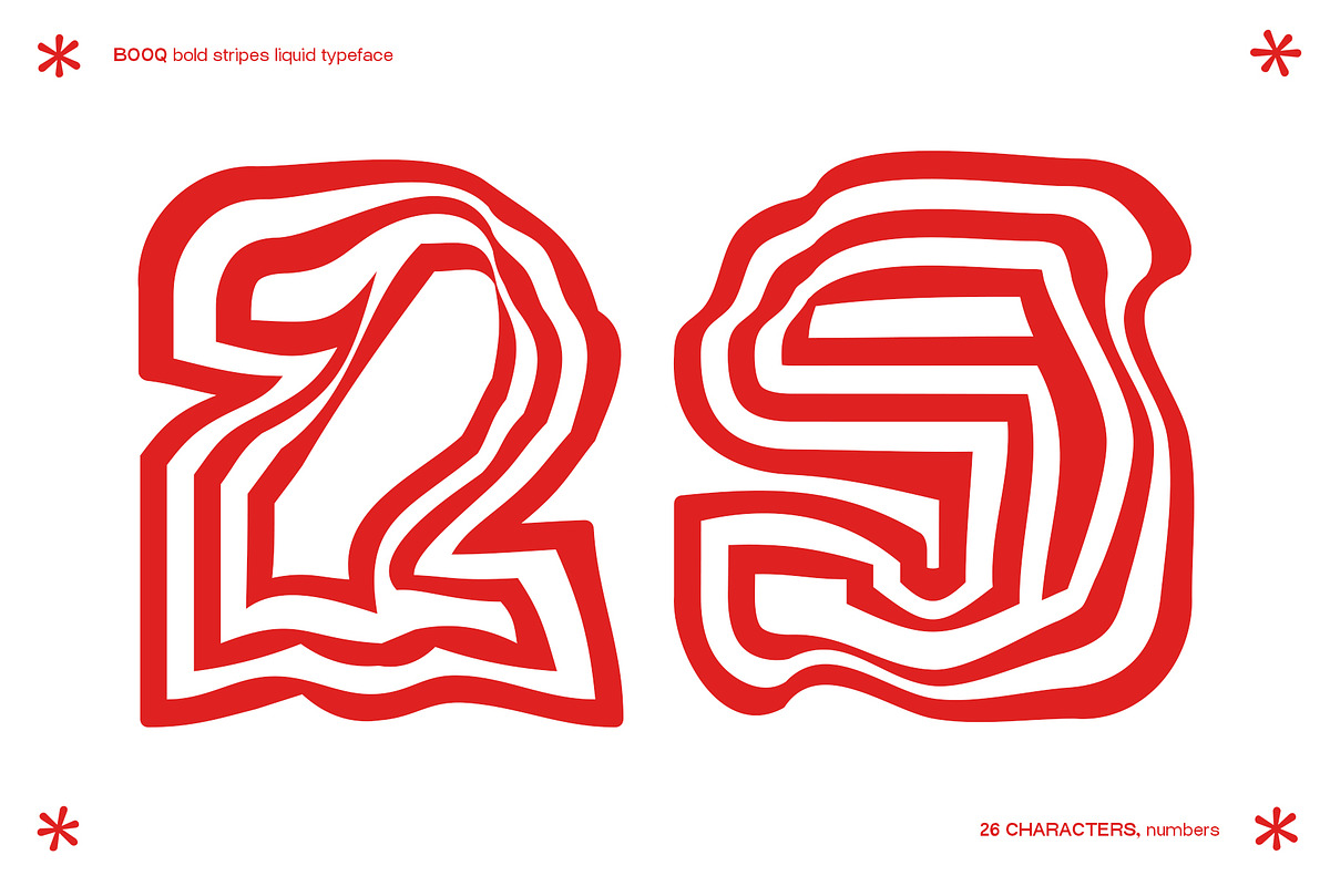 BOOQ Bold liquid Typeface, a Font by MDP TYPEFACES (Photo 4 of 6)